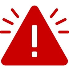 If this type of alert pops up, DON’T click on it!